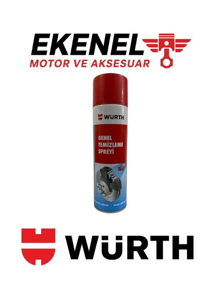 Würth Genel Temizleme Spreyi | Çok Amaçlı Yüzey Temizleyici 500 ml