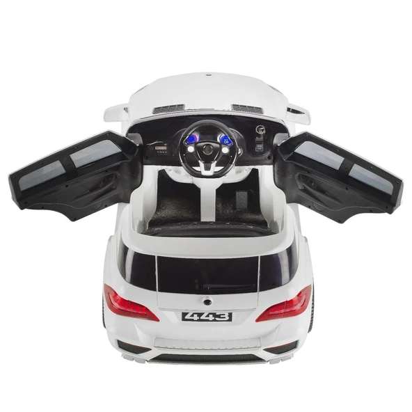 XC Power Uzaktan Kumandalı Akülü Araba 12 Volt 443 Beyaz - 6