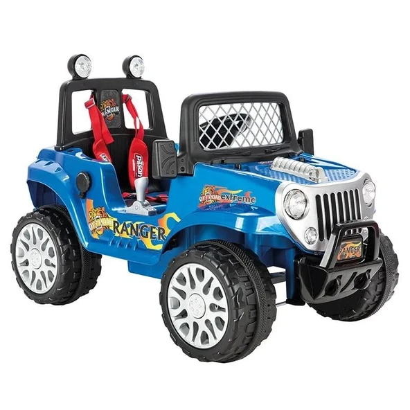 Ranger Uzaktan Kumandalı Akülü Araba 12 Volt 05-107 Metalik Mavi