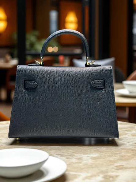 Levidor El Ve Kol Çantası Omuz Çantası VS.BLKT.0443 - Resim 5