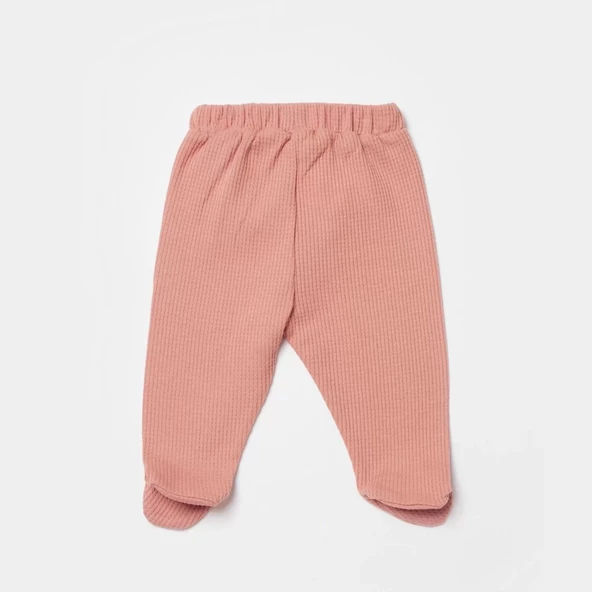 Waffle Smile Patikli Pantolon  Redbrown - 4