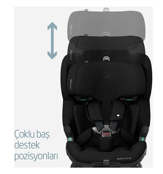 Maxi-Cosi Emerald 360 Pro I-Size Dünyanın Ilk Kızaklı, Araç Dışına Çıkabilen Isofix'li 360 Dönebilir Yatabilir 0-36 kg Bebek Oto Koltuğu - Resim 9