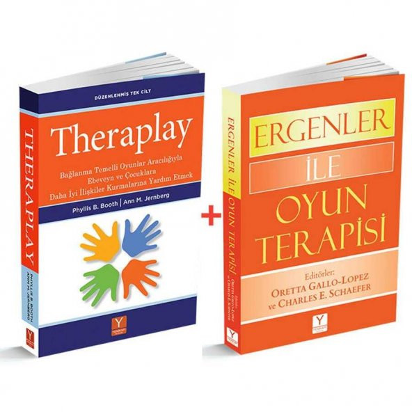 Theraplay + Ergenler İle Oyun Terapisi, 2 Kitaplık set "Kitap söyleşisi hediyeli"
