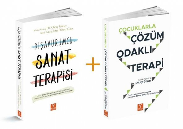 Çocuklarla Çözüm Odaklı Terapi + Dışavurumcu Sanat Terapisi, 2li Set "Kitap söyleşisi hediyeli" - 6