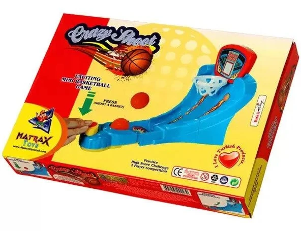 Ayçiçek Çılgın Atış Mini Basket Oyunu - 4
