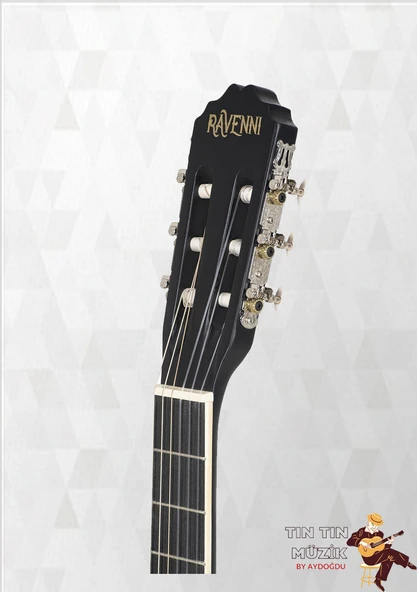 Ravenni Rcg120 Klasik Gitar Siyah - 3