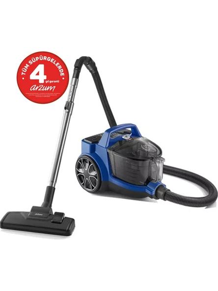 Arzum AR4072 Clean Force Blue Cyclone 890 W Toz Torbasız Süpürge