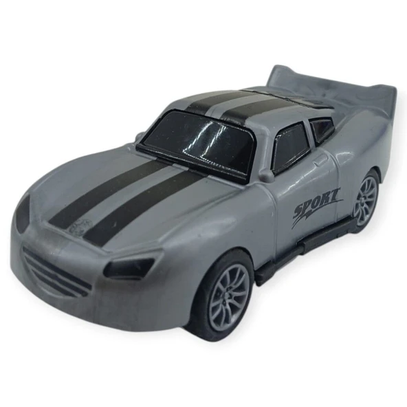 Çek Bırak Nascar Arabası 10.5 Cm - BP-035-GRİ - 3