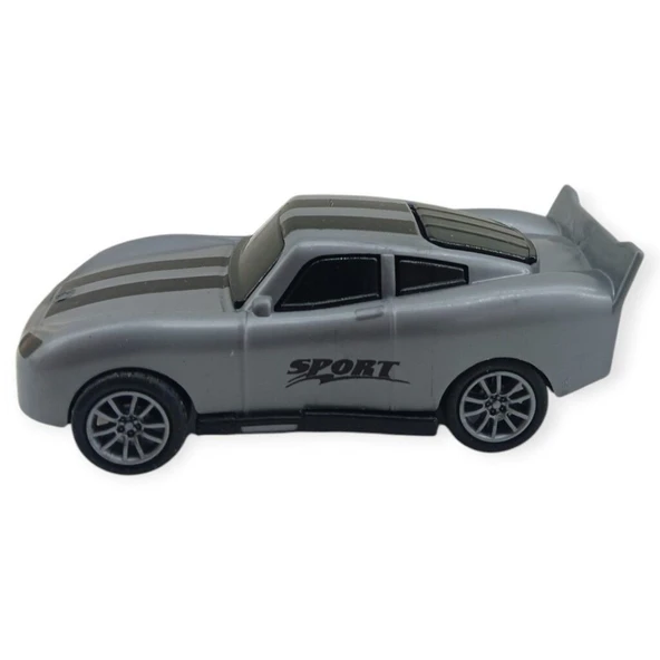 Çek Bırak Nascar Arabası 10.5 Cm - BP-035-GRİ - 6