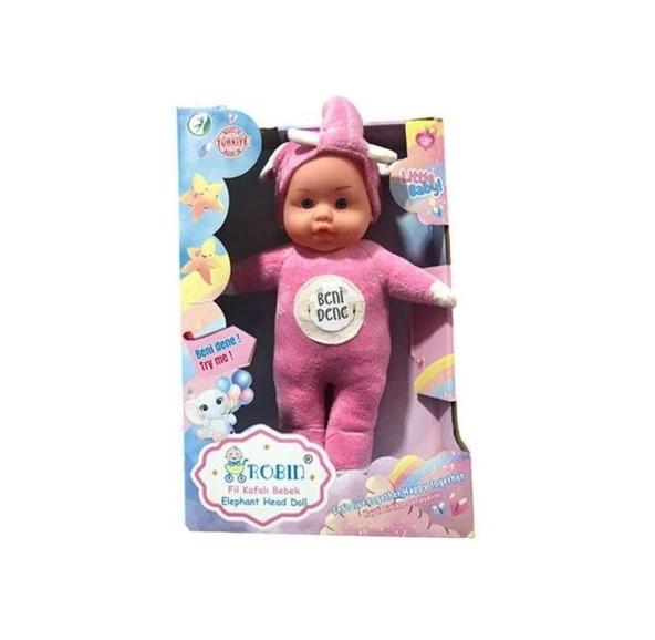 Global Robin Fil Kafalı Bebek - 3