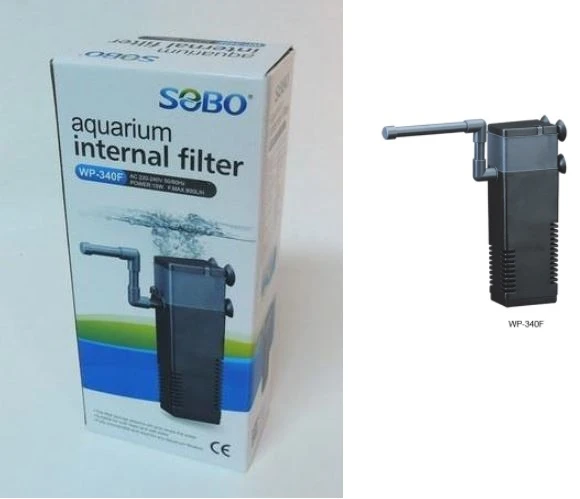 Sobo WP-340F Akvaryum İç Filtre 800 L/S 15 W