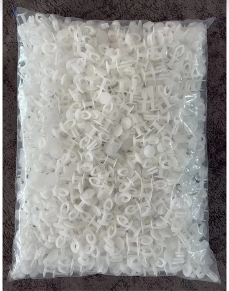 250 ADET Geçmeli Perde Düğmesi Tül Düğmesi Korniş Ruleti Perde Ruleti Halkası Geçmeli Düğme TOPTAN PERDE DÜĞMESİ ürün görseli