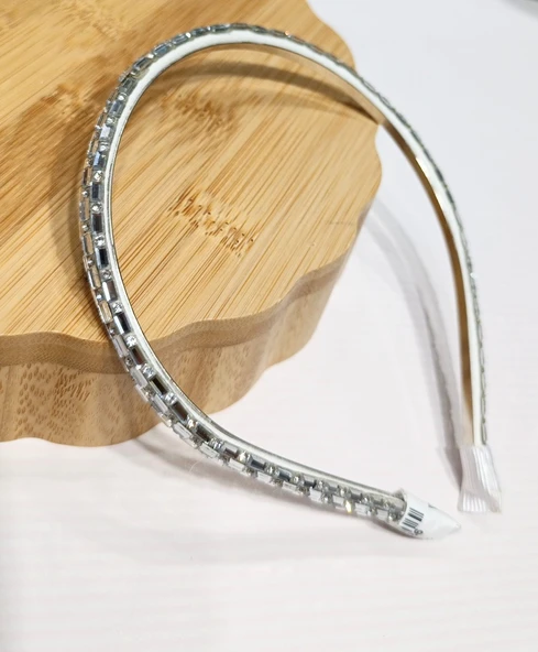 Monalisa Home Lüks Taşlı İnce Taç