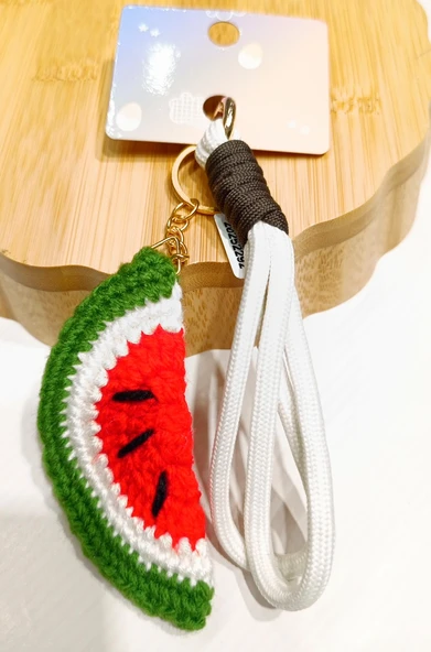 Monalisa Home Örme Karpuz Desenli  Gösterişli  Anahtarlık ürün görseli