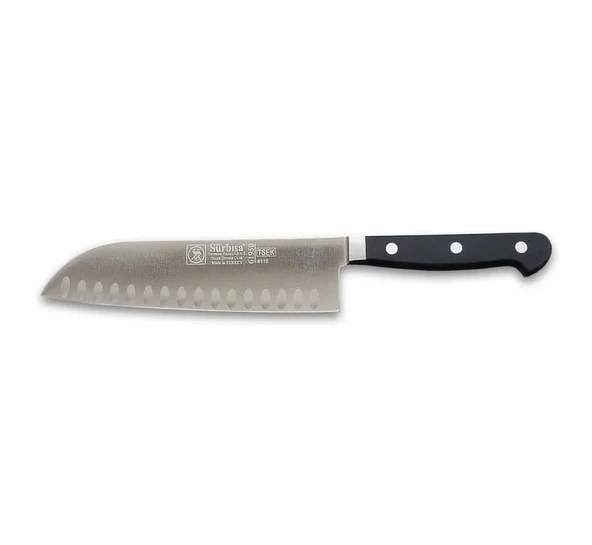 61950 - Sıcak Dövme Oluklu Santoku Şef Bıçağı 18 Cm ürün görseli