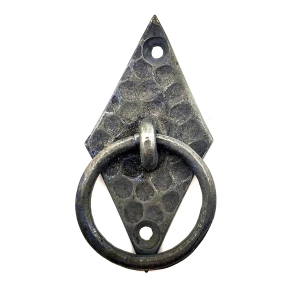 Antika Tarz Dekoratif Pirinç Dik Baklava Halka , Mobilya Kulbu - 82x41 Mm, Oksit ürün görseli