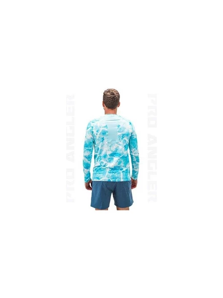 Fujin Pro Angler S24 T-Shirt Water Camo Large (L) - 2