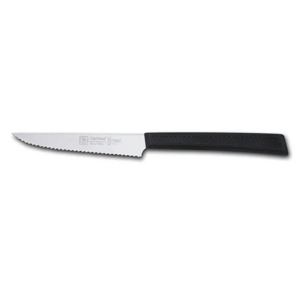 61107 - Sürmene Lazerli Tırtıklı Biftek / Steak Bıçağı 12 Cm ürün görseli