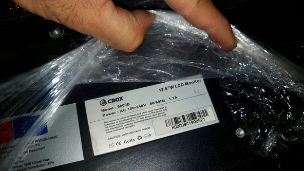 CBOX 1981W 18.5 inç Wide Lcd Monitör 2.EL KULLANILMIŞ - 2