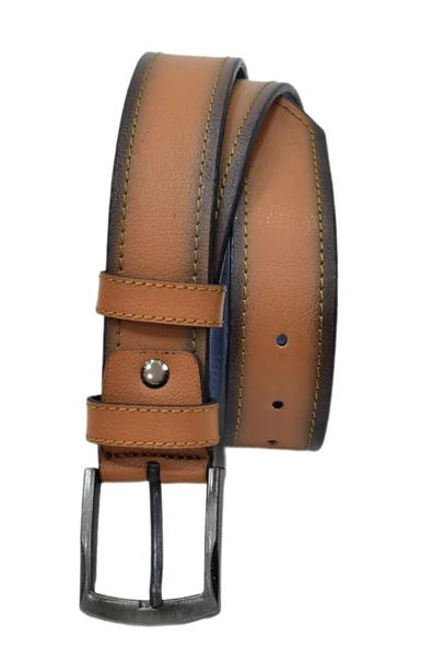 Erkek Suni Deri Kemer Kanvas Pantolon İçin BGL-ST04523 - Resim 2