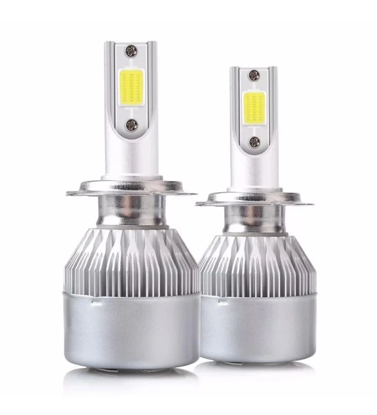 AUTOGP H4 led xenon far aydınlatma seti şimşek etkili c6 venom - 2