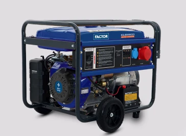 FACTOR KGL 8000 CE3 Benzinli Jeneratör (8,1 kVA) Marşlı ve İpli Trifaze ürün görseli 1