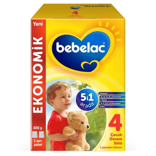 Bebelac Bebek Devam Sütü No4 800 Gr - 2