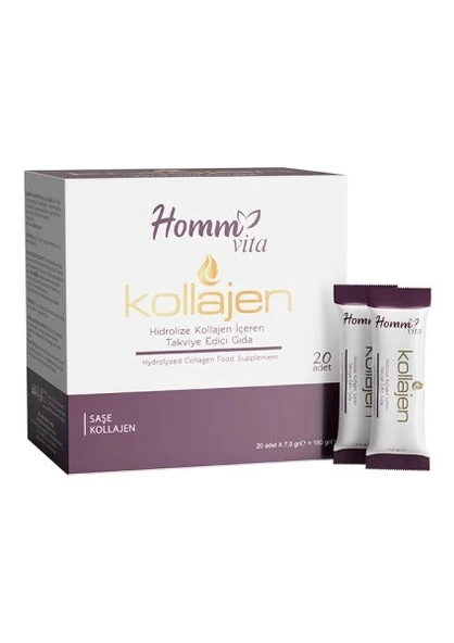 HOMM ViTA KOLAJEN İÇECEK 20 Adet x 7.5 Gr ürün görseli