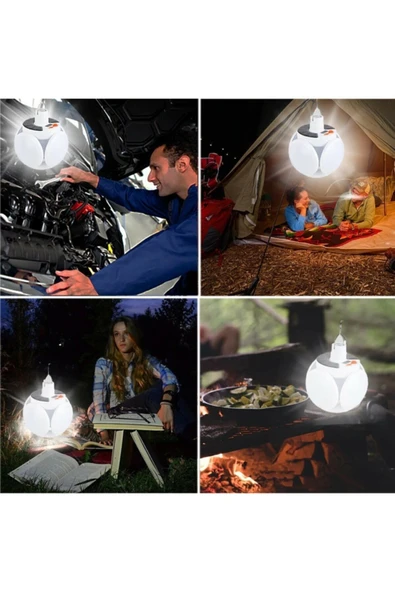 Solar 5 Kanatlı Kamp Lambası - 2