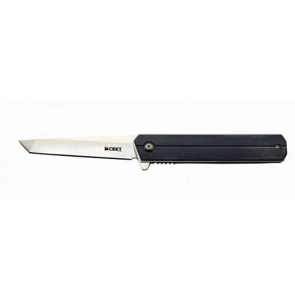 Crkt 15ff Gri Tasian Tanto Çakı 20 Cm , Deri Kılıflı
