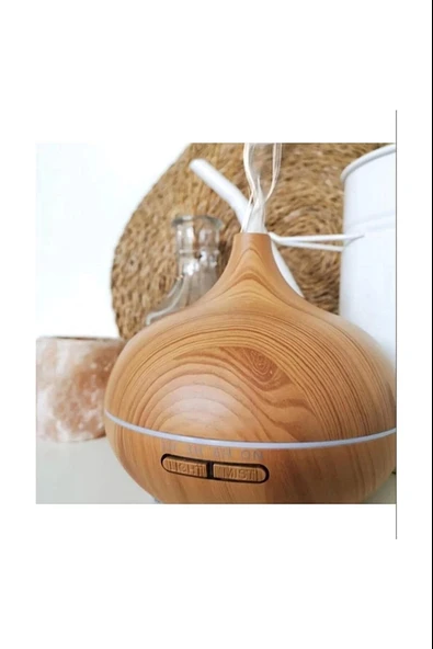 Hava Nemlendirici 7 Led Işıklı Aromatik Oda Kokusu 550 Ml Kahve Aroma Difüzörü Buhar Makinası - 5