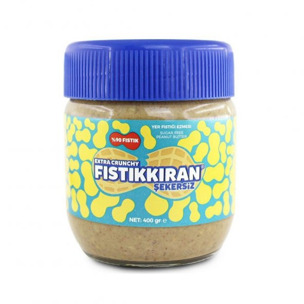 Yer Fıstığı Ezmesi Şekersiz 400 gr