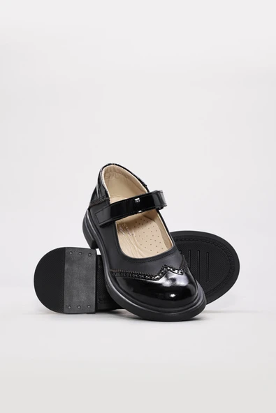 Hakiki Deri  Unisex Çocuk Casual Ayakkabı 157XA034 - Resim 3