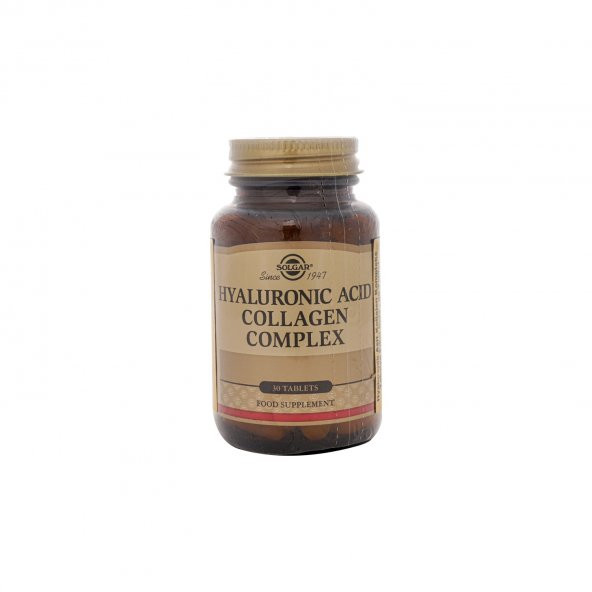 Solgar Hyaluronic Acid 120 mg 30 Tablet