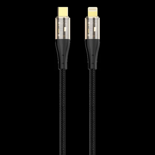 Force Cb421l Hasır Örgü Ve Ekstra Güçlendirilmiş Başlıklı Type-c To Lıghtnıng Hızlı Şarj Ve Data Kablo - 2