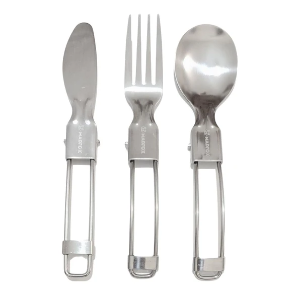 Kamp Çatal&Kaşık&Bıçak Seti - Madfof Heavy Duty - 547313 ürün görseli 1