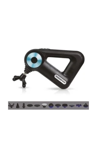 12 Başlıklı Profesyonel Masaj Sı Sporcu Masaj Aleti Seti  6 Hızlı Şarjlı Masaj - Resim 5