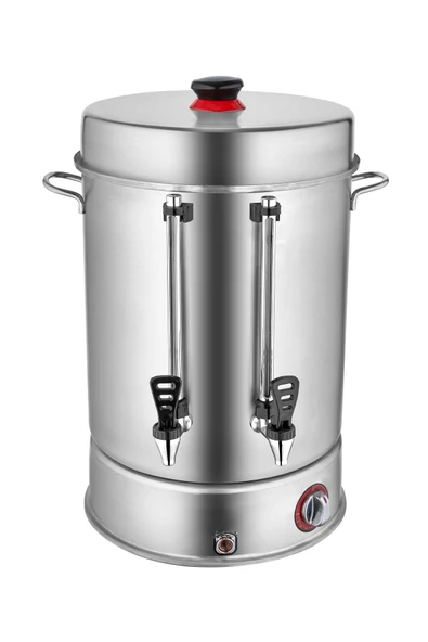 KUTLU TİCARET KUTLU 160 BARDAK 15 LT ÇAY OTOMATI (BASMALI METAL MUSLUKLU) ürün görseli