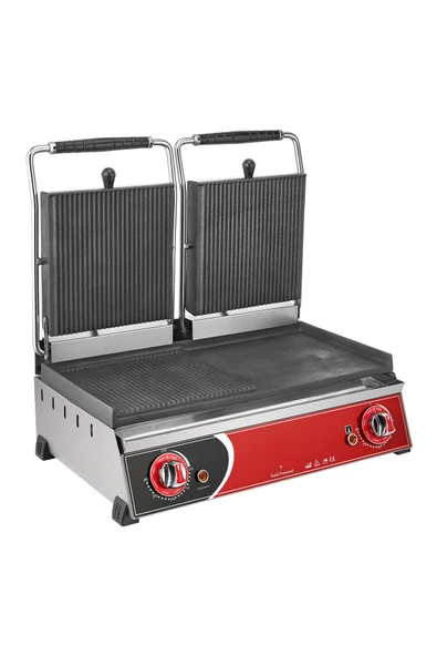 KUTLU TİCARET KUTLU 20 DİLİM ÇİFT KAPAKLI HAMBURGER TOST MAKİNESİ (ELEKTRİKLİ) ürün görseli