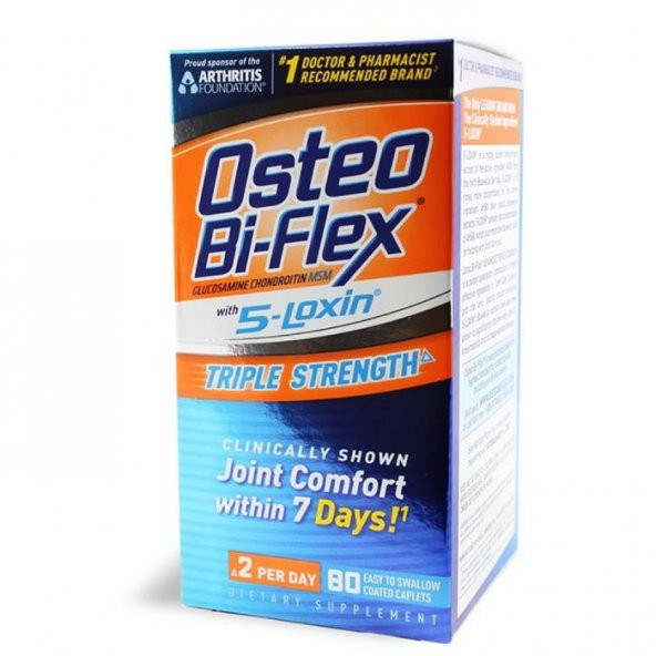 Osteo Bi-Flex 5-Loxin Adv 80 Tablet - 1