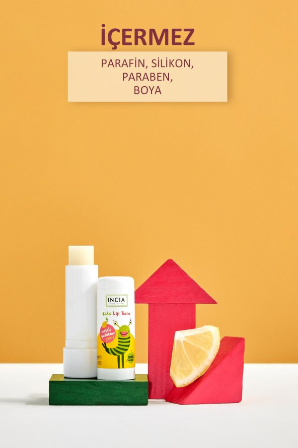 Incia Kids Lip Balm Limon 6 gr - 4