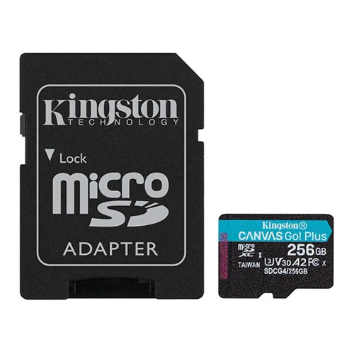 KINGSTON  256GB mSD CanvasGo+ SDCG4/256GB