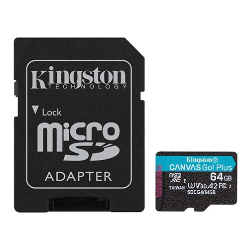 KINGSTON  64GB mSD Canvas Go+ SDCG4/64GB