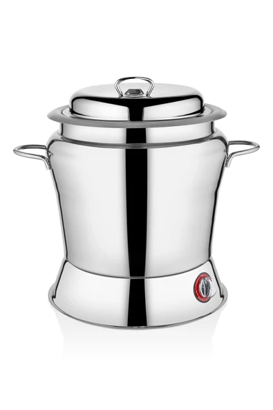 KUTLU TİCARET KUTLU 13 LT KROM ÇORBA KAZANI ürün görseli