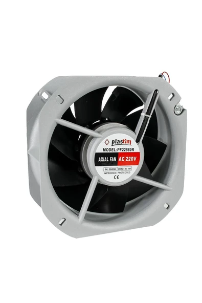 220v Ac – 225x225x80 Mm Rulmanlı Aksiyel Fan