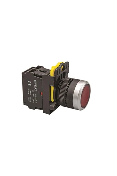 A5-01d (kırmızı) 220v. Led Işıklı Stop Buton