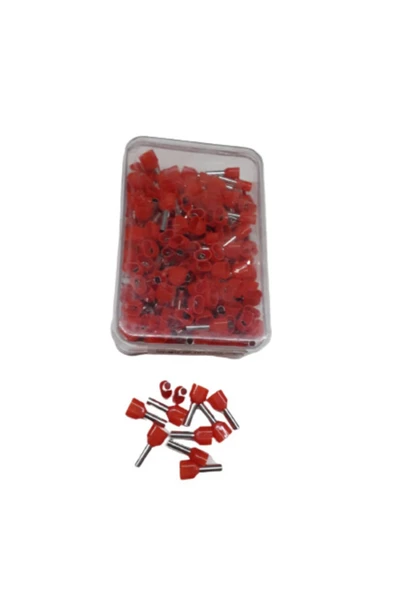 Icy-4012 Izoleli Çift Girişli Yüksük 2x4 Mm 200 Adet - 2
