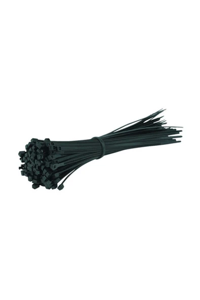 250x4,8 Standart Siyah Kablo Bağı