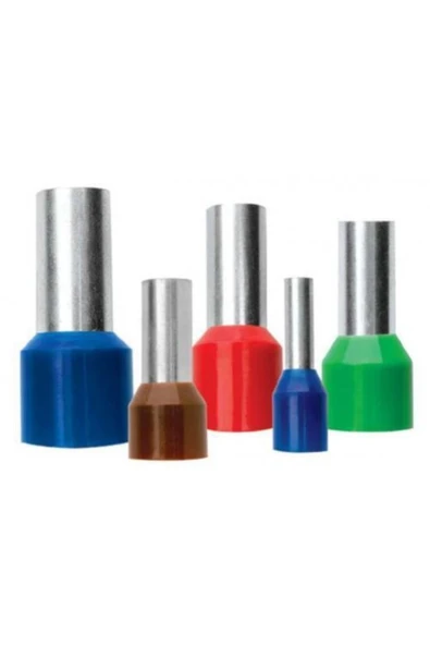 250 Adet 2x2,5 Mm 10,0 Izoleli Çift Girişli Yüksük - 2