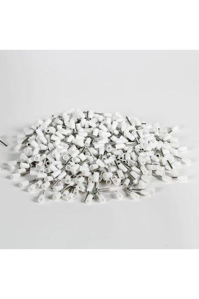 0,50 Mm Fransız Normu Beyaz Izoleli Yüksük ( 1000 Adet ) - 2